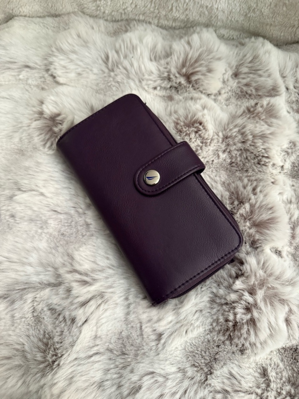 Nautica Women's Wallet Phone Case - Plum